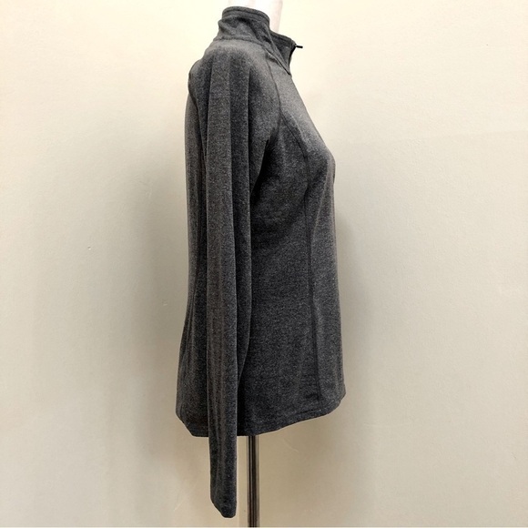 REI Co-op. Midweight Baselayer Half Zip Top. Gray. Small - Picture 2 of 10